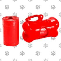 Kit Cata Caca c/4 Rolos Refil para Cata Caca Cachorro Cao Gato Pet com Porta Saquinhos Higienicos coletor fezes