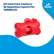 Kit Cata Caca Cachorro 60 Saquinhos Imports Pet