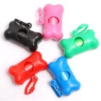 Kit Cata Caca com Porta Saquinho para Cachorro Gato Pet c/ 2 Refil Sacola Plástica Higiene Kit Cata Caca com Porta Saquinho para Cachorro Gato Pet c/ 2 Refil Sacola Plástica Higiene