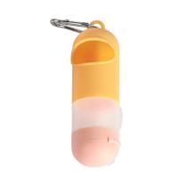 Kit Cata Caca com Porta Saquinhos e Álcool em Gel Amarelo Oikos