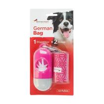 Kit Cata Caca German Hart Floral para Cães e Gatos