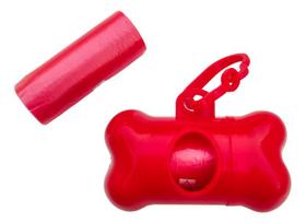 Kit Cata Caca Porta Saquinho Pet Coletor De Fezes 2 Refil Saco Higienico Para Cães E Gatos