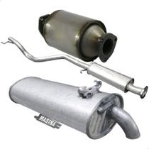 Kit Catalisador + Abafador + Silencioso Saveiro 2.0 97 A 03