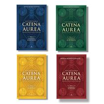 Kit - Catena Aurea : Evangelhos de São Mateus + São Marcos + São Lucas + São João ( 4 livros ) - Santo Tomás de Aquino
