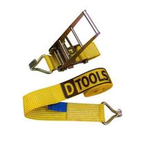 Kit Catraca 10 Toneladas 9 Metros com Gancho J, Fita Poliéster e Aço Bicromatizado Dtools Kit Catraca 10 Toneladas 9 Metros com Gancho J, Fita Poliéster e Aço Bicromatizado Dtools