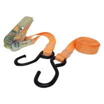 Kit Catraca Amarração C/Cinta 25mm X 4,5m 01 Un Gancho S 6 Un - STARFER