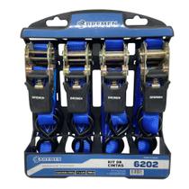 Kit Catraca com Fivela para Amarração com 4 peças 6202 BREMEN Kit Catraca com Fivela para Amarração com 4 peças 6202 BREMEN