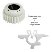 KIT Catraca Com Mola Electrolux Lm06 Lm08 + Garra Do Acoplamento