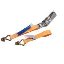 Kit Catraca e Cinta Carga Amarração 540kg 1,8m 25mm Laranja