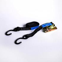 Kit Catraca Para Moto 25mm pp 02,5 Mts Preto Gancho Anzol J