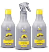 Kit Cauterização Capilar Girassol Restaura E Hidrata