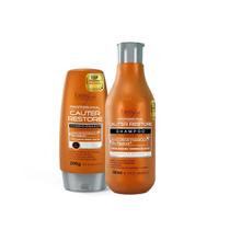 Kit Cauterização Forever Liss Shampoo, Condicionador - Forever Liss Profissional