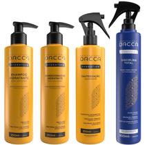 Kit Cauterização Shampoo Protetor Profissional 4 Produtos