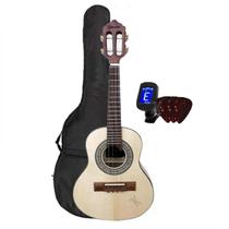 Kit Cavaco / Cavaquinho Acústico Giannini Bird Eye CS1 BD EYE NS Capa Simples Afinador 3 Palhetas