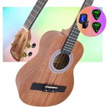 Kit Cavaco Malibu Acústico CTMM Mahogany Fosco Com Afinador