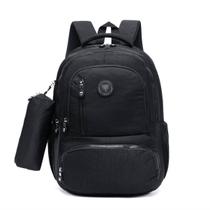 Kit Cavalera Mochila Estojo Feminino Escolar Faculdade Resistente Espaçosa