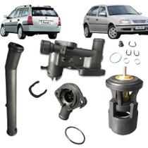 Kit Cavalete D'água + Valvula Gol G2/g3/1.0 8-16v Sem Ar Quente