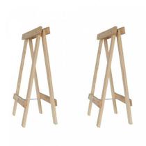Kit Cavalete Prático 2 Peças Ms Colors Madersilva Kit Cavalete Prático 2 Peças Ms Colors Madersilva