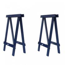 Kit Cavalete Prático 2 Peças Ms Colors Madersilva Kit Cavalete Prático 2 Peças Ms Colors Madersilva