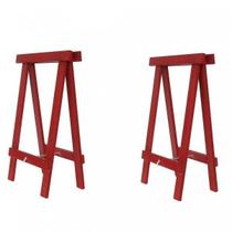 Kit Cavalete Prático 2 Peças Ms Colors Madersilva Kit Cavalete Prático 2 Peças Ms Colors Madersilva