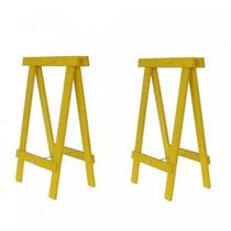 Kit Cavalete Prático 2 Peças MS Colors MaderSilva Kit Cavalete Prático 2 Peças MS Colors MaderSilva