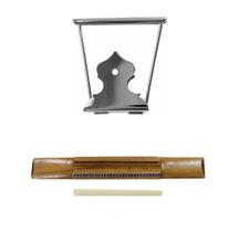 Kit Cavalete Viola Caipira+Rastilho+Afirmador/Cordal