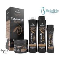 Kit Cavalo de Raça 4 Itens - Hidratação Profunda - Crescimento dos Cabelos Kit Cavalo de Raça 4 Itens - Hidratação Profunda - Crescimento dos Cabelos