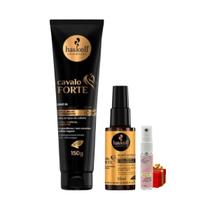 Kit Cavalo Forte 1 Leave In 150g 1 Selante de pontas 35ml Haskell + Presente Lourre 15ml Kit Cavalo Forte 1 Leave In 150g 1 Selante de pontas 35ml Haskell + Presente Lourre 15ml