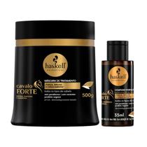 Kit Cavalo Forte 1 Máscara 500ml 1 Complexo Fortalecedor 35ml Haskell