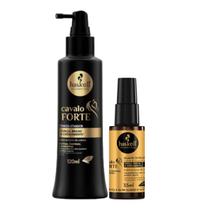 Kit Cavalo Forte 1 Tônico 120ml 1 Selante de pontas 35ml Haskell Kit Cavalo Forte 1 Tônico 120ml 1 Selante de pontas 35ml Haskell