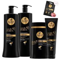 Kit Cavalo Forte 1L 4 itens + Mimo exclusivo Haskell