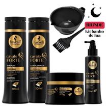 Kit Cavalo Forte Haskell Completo Shampoo Condicionador Máscara 300g Tônico Capilar 120ml + Kit Banho de Lua Kit Cavalo Forte Haskell Completo Shampoo Condicionador Máscara 300g Tônico Capilar 120ml + Kit Banho de Lua