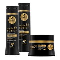 Kit Cavalo Forte Haskell Shampoo + Cond. + Máscara (300Ml/G)