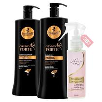 Kit Cavalo Forte Shampoo + Cond 1L + Finalizador Obrigatório Lourre 120ml Kit Cavalo Forte Shampoo + Cond 1L + Finalizador Obrigatório Lourre 120ml