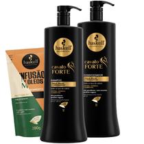 Kit Cavalo Forte Shampoo Condicionador 1L Haskell Kit Cavalo Forte Shampoo Condicionador 1L Haskell