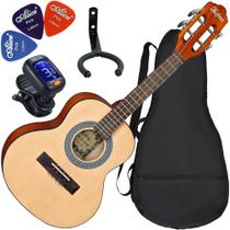 Kit Cavaquinho Acustico Hofma HCV30 STNT Natural Fosco Cvx03