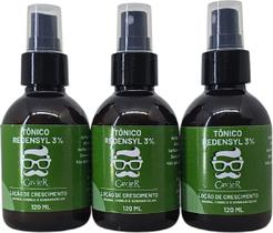 Kit Cavier 3 Tonico Redensyl 120ml