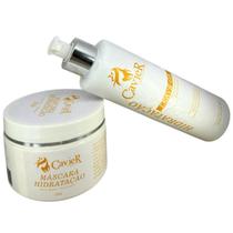 Kit CavieR Hidratação Máscara 250g + Leave-on Antifrizz