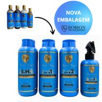 Kit CCRP Robson Peluquero 4 Passos - Cronograma Profissional