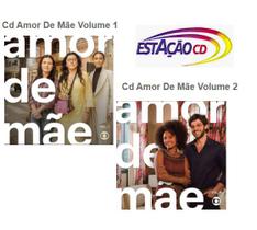 Kit Cd Amor de Mãe vol. 1 e Vol. 2 - Trilha Sonora de Novela - SOM LIVRE