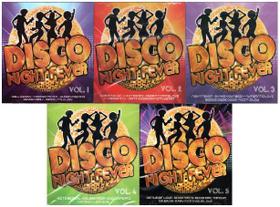 Kit CD Disco Night Fever - Vol.1 ao Vol.5
