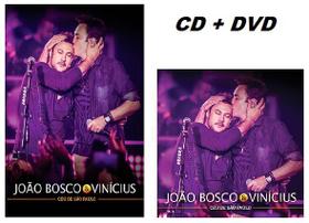 Kit CD + DVD João Bosco & Vinícius - Céu de São Paulo