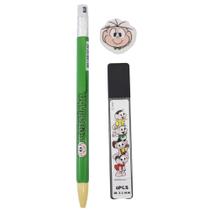 Kit Cebolinha Lapiseira 2Mm Borracha E Grafite - Turma Da Mônica Kit Cebolinha Lapiseira 2Mm Borracha E Grafite - Turma Da Mônica