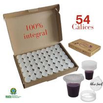 Kit Ceia com Suco de Uva Estojo sem pão 54 unid Kit Ceia com Suco de Uva Estojo sem pão 54 unid