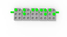 Kit Cela E Pontos Para Treino Braille Plastico Duravel - Alfa 3D