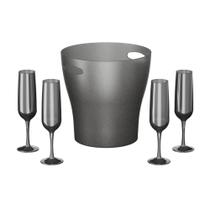 Kit celebration cooler + 4 tacas espumante chumbo coza Kit celebration cooler + 4 tacas espumante chumbo coza