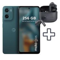 Kit Celular Smartphone Motorola Moto G05 256GB 4GB RAM E Fone Sem Fio Moto Buds 065 Kit Original