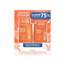 Kit Cenoura & Bronze Protetor Solar 200ml+ Protetor Solar 110ML - FPS 50