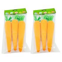 Kit Cenouras Decorativas Grandes 18cm