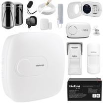 Kit central alarme AMT 1016 NET Intelbras Residencial Kit 9
